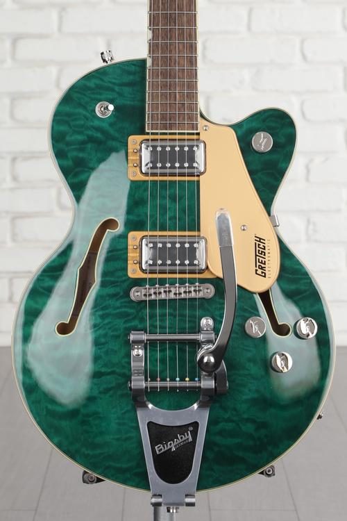 Gretsch G5655T-QM Electromatic Center Block Jr. Quilt Semi-hollowbody ...