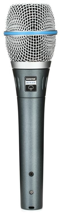 Shure Beta 87A Supercardioid Condenser Handheld Microphone ...