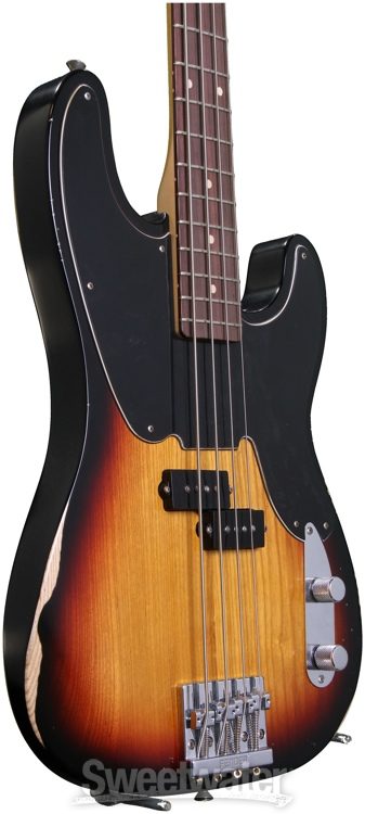 Fender Mike Dirnt Road Worn Precision Bass - 3-Color Sunburst