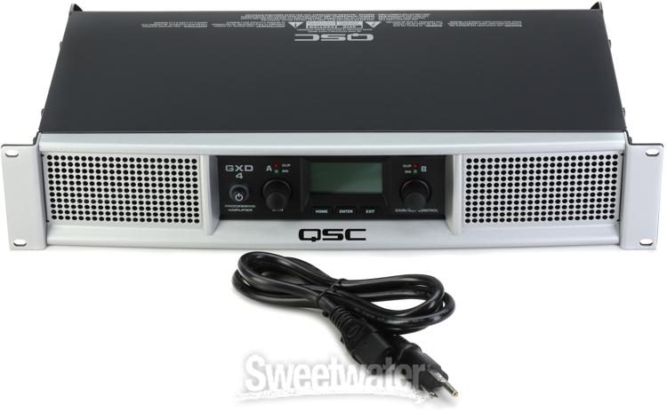 QSC GXD 4 600W 2-channel Power Amplifier