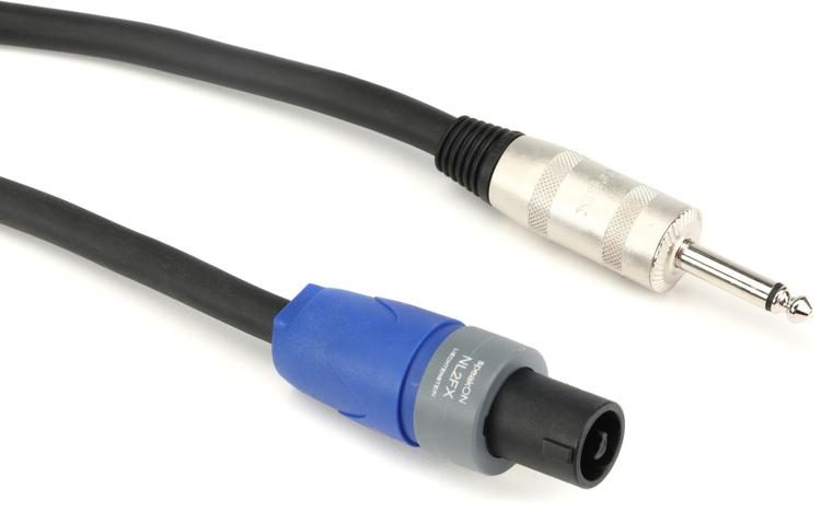 Heavy Duty 25ft 12 Gauge Speaker Wire Cord with Twist Lock for Audio Amplifier Single Yoico-Pro 25 Feet 12AWG Speakon to Speakon Cable 