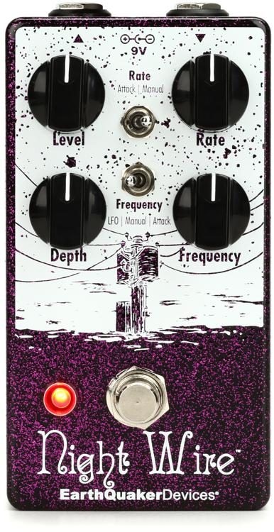 Bewijs Uitbreiden Civic EarthQuaker Devices Night Wire V2 Harmonic Tremolo Pedal | Sweetwater