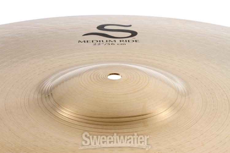 Zildjian 22 inch S Series Medium Ride Cymbal | Sweetwater