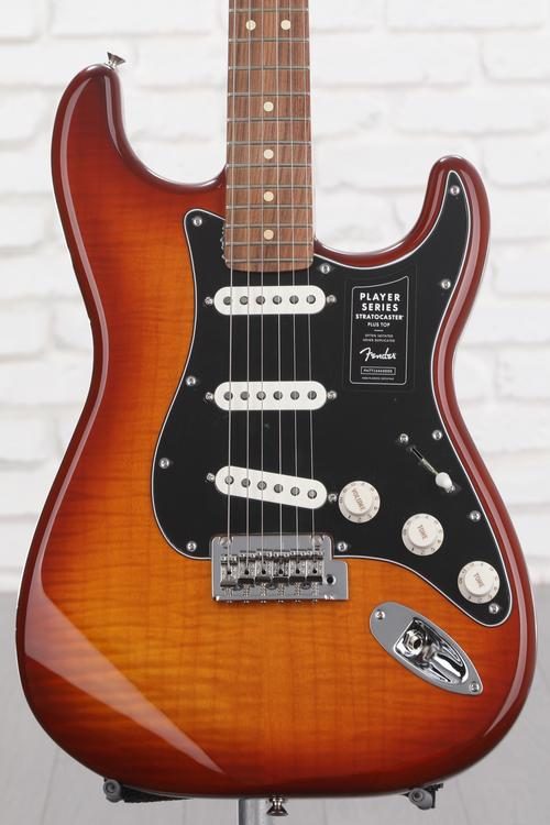 Fender Player Stratocaster Plus Top - Tobacco Sunburst with Pau