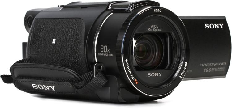 sony ax53 zoom