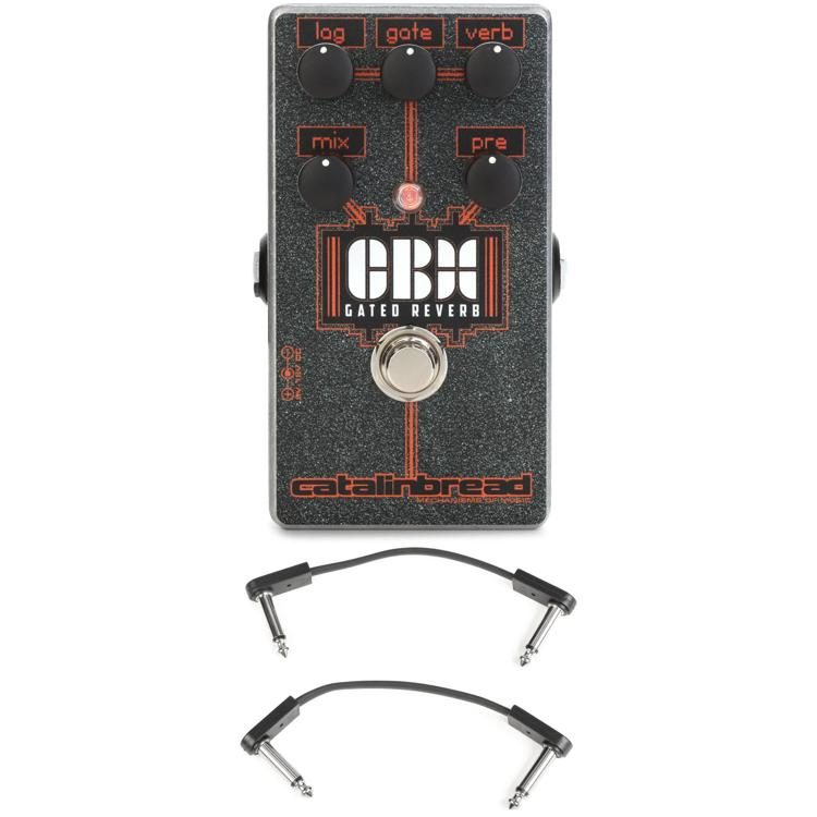 Catalinbread CBX Gated Reverb Pedal with 3 Patch Cables | Sweetwater
