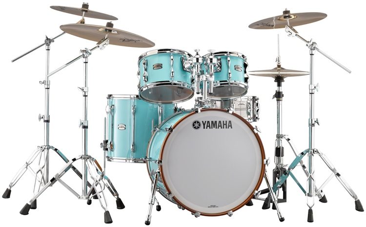 Formuleren Oppervlakte oneerlijk Yamaha Recording Custom 4-piece Shell Pack with 20" Bass Drum - Surf Green  | Sweetwater