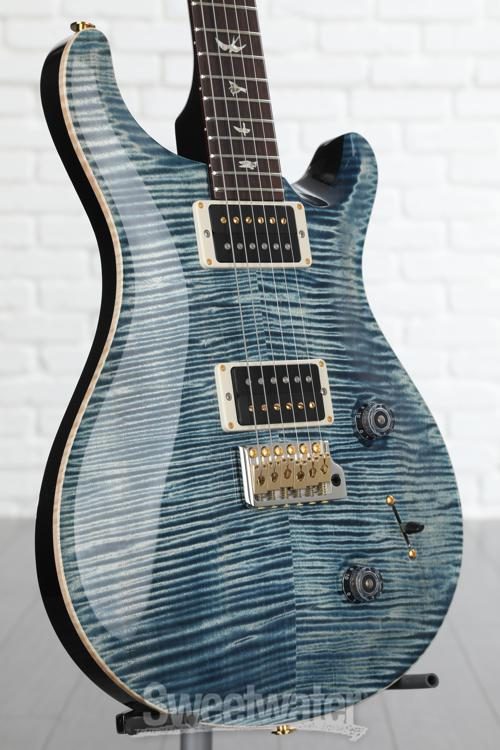 prs guitar whale blue