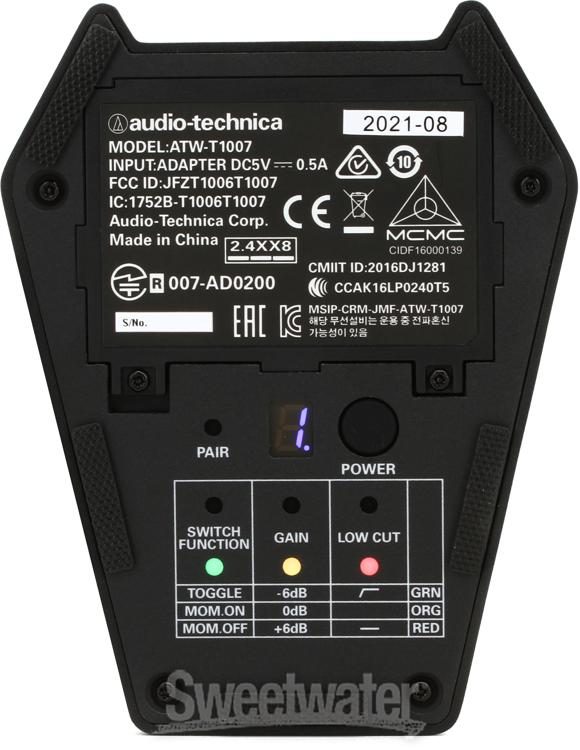 Audio-Technica ATW-T1007 Wireless Microphone Desk Stand 