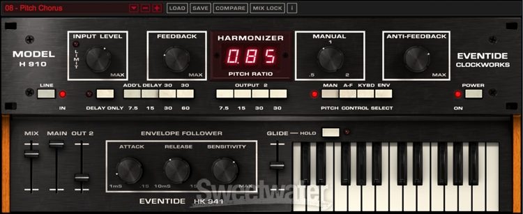 eventide h910 harmonizer plug-in suite