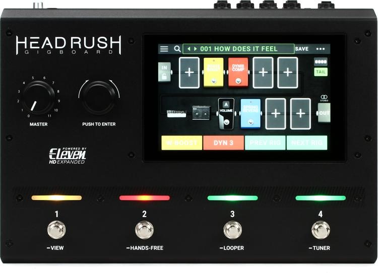 Headrush Gigboard Guitar FX and Amp Modeling Processor | Sweetwater