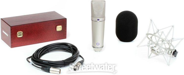 Neumann U 87 Ai Set Large-Diaphragm Condenser Microphone Bundle 