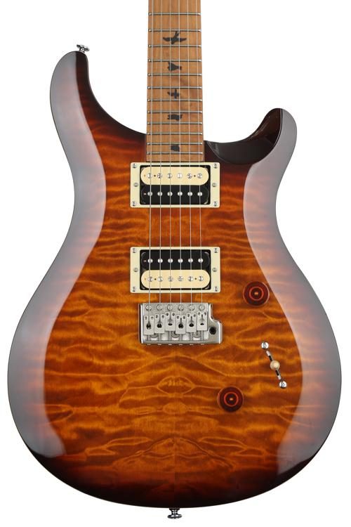 PRS SE Custom 24 Limited Edition - Tobacco Sunburst with Roasted Maple Neck