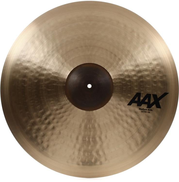 Sabian 22 inch AAX Medium Ride Cymbal | Sweetwater