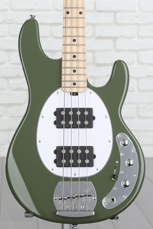 Sterling By Music Man StingRay RAY4HH Bass Guitar - Olive | Sweetwater