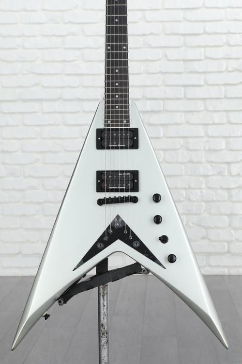 Kramer Dave Mustaine Vanguard Electric Guitar - Silver Metallic ...