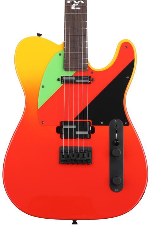 Fender 2020 Evangelion Asuka Telecaster Electric Guitar - Asuka 