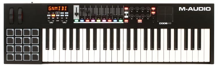 M Audio Code 49 49 Key Keyboard Controller Sweetwater