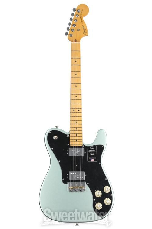 fender american professional ii telecaster deluxe mystic surf green