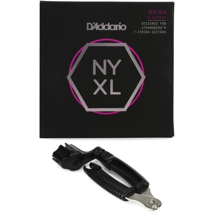 D'Addario NYXL09564SB NYXL Nickel Wound Electric Guitar Strings .0095