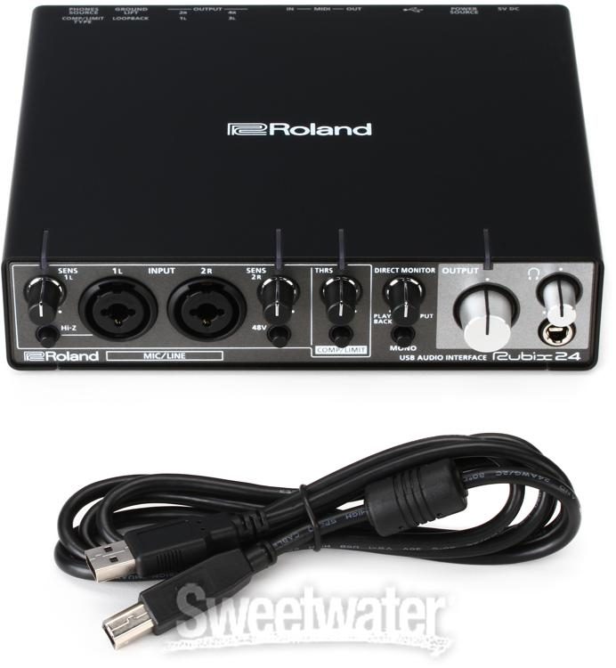 オールノット Roland Rubix24 USB Audio Interface セット - 通販 