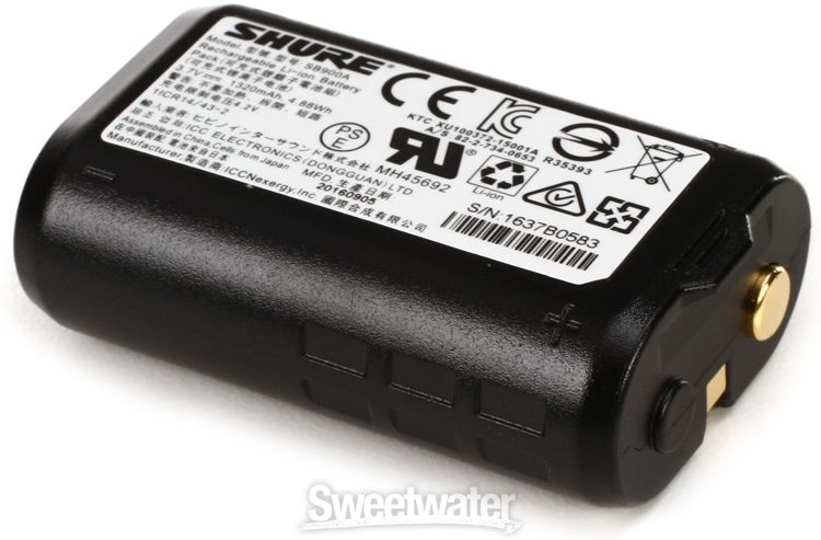 Shure SB900 Shure Lithium-Ion Rechargeable Battery 