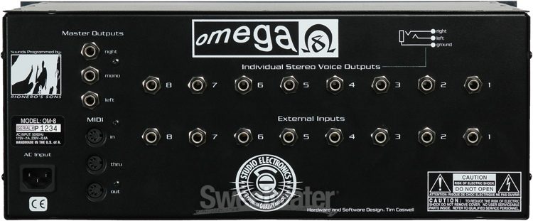 Studio Electronics Omega 8 8-voice Analog Synthesizer | Sweetwater