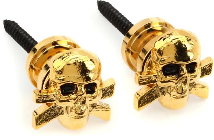 GP630G Grover Gold Star Style Artist Strap Buttons