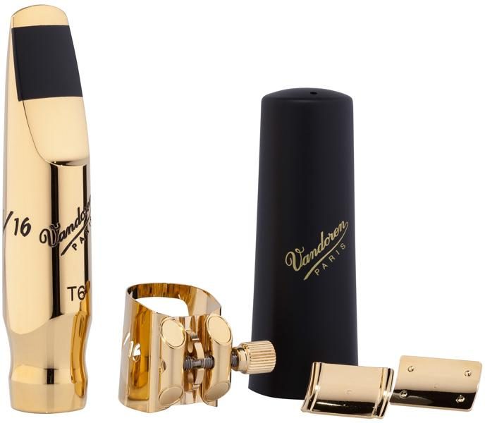 Vandoren SM822GLKO V16 Metal Tenor Saxophone Mouthpiece with Optimum