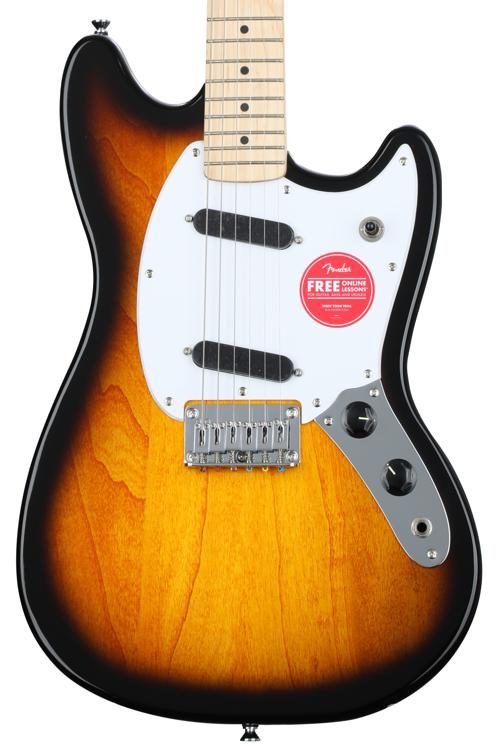 Squier Sonic Mustang Solidbody Electric Guitar - 2-color Sunburst