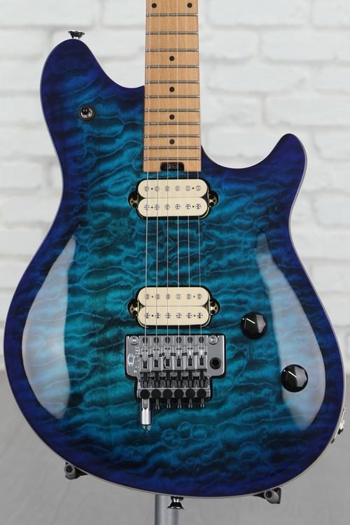 EVH Wolfgang Special QM Electric Guitar - Chlorine Burst with Baked Maple  Fingerboard