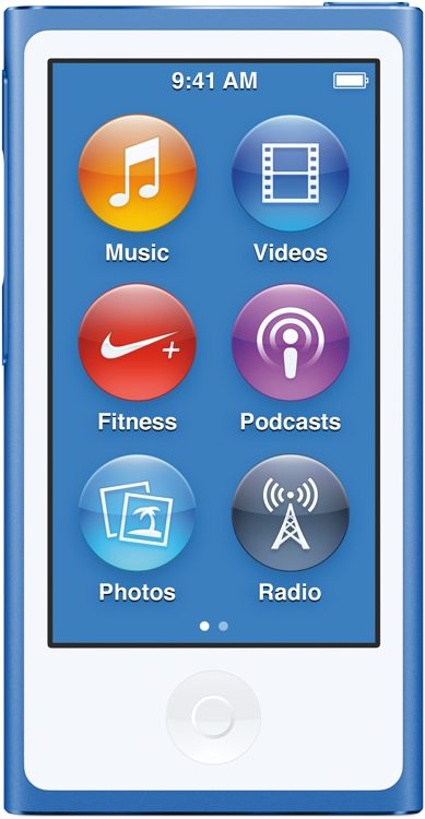 Apple iPod nano - 16GB - Blue | Sweetwater