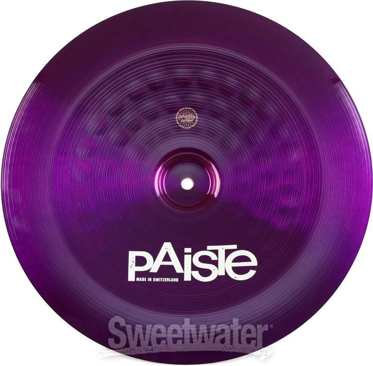 Paiste 16 inch Color Sound 900 Purple China Cymbal | Sweetwater