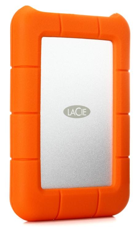 LaCie Rugged USB-C 5TB Portable Hard Drive