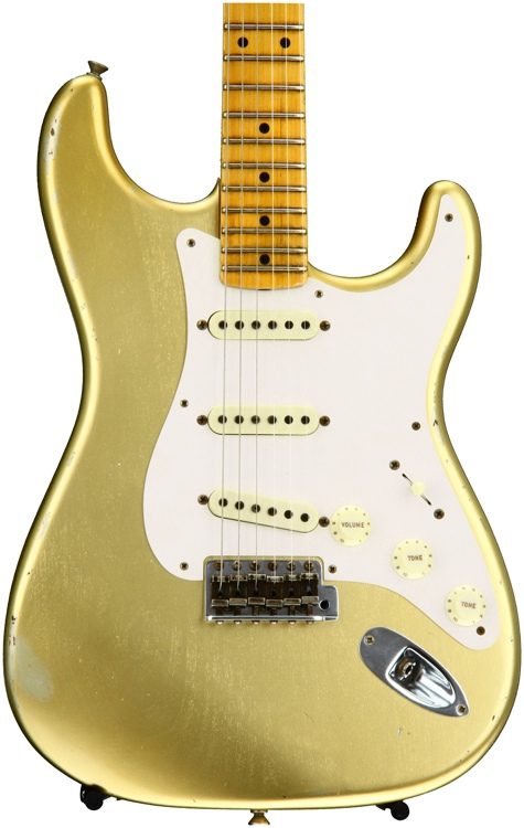 Fender Custom Shop 1957 Time Machine Relic Stratocaster - HLE Gold 