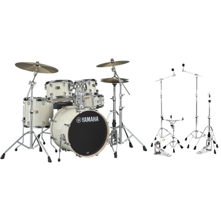 Yamaha Stage Custom Birch 5-piece Shell Pack and 5-Piece 700 Series ...