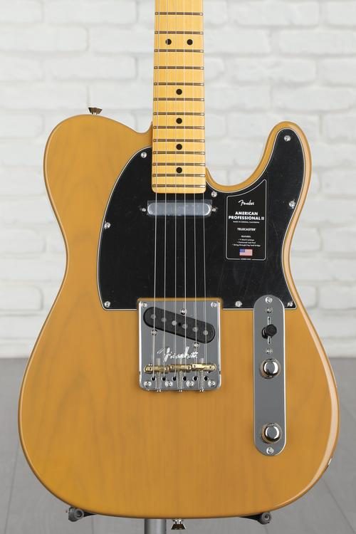 Fender American Professional II Telecaster - Butterscotch Blonde with Maple  Fingerboard