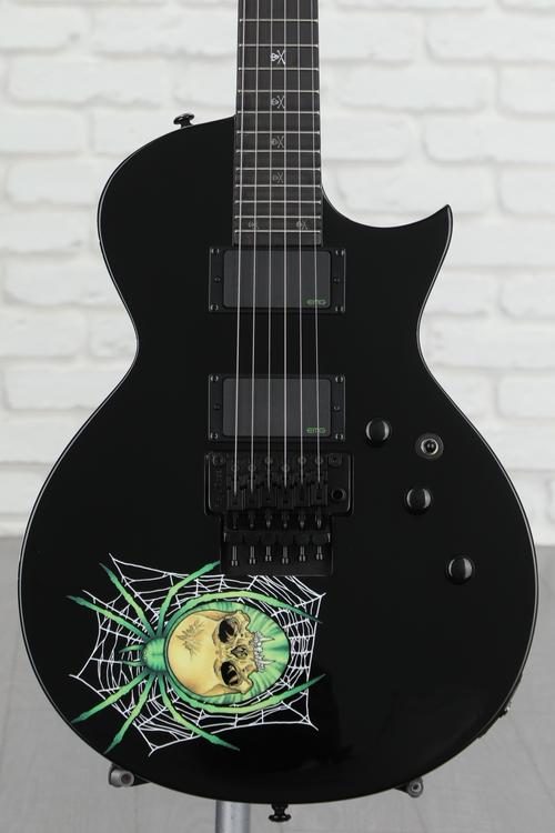 ESP LTD Kirk Hammett EKH-3 Spider 30th Anniversary Edition Electric Guitar  - Black