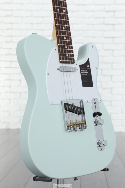 Fender American Performer Telecaster - Satin Sonic Blue with Rosewood  Fingerboard