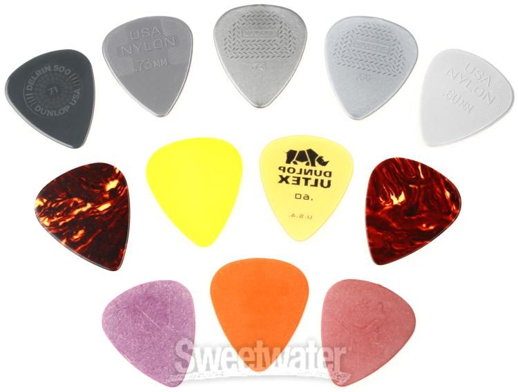 Dunlop PVP101 Guitar Pick Variety Pack - Light/Medium | Sweetwater