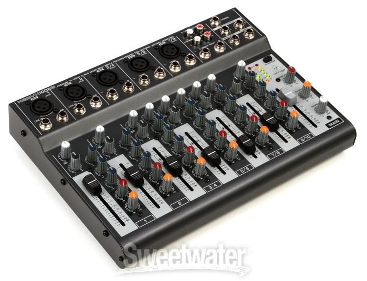 soltero matiz consenso Behringer Xenyx 1002B 10-channel Analog Mixer | Sweetwater