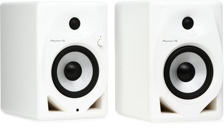 Achternaam Pence long Pioneer DJ DM-50D 5-inch Active Monitor Speaker - White | Sweetwater