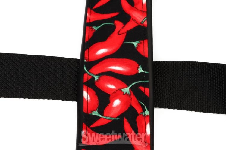 red hot chili peppers guitar strap