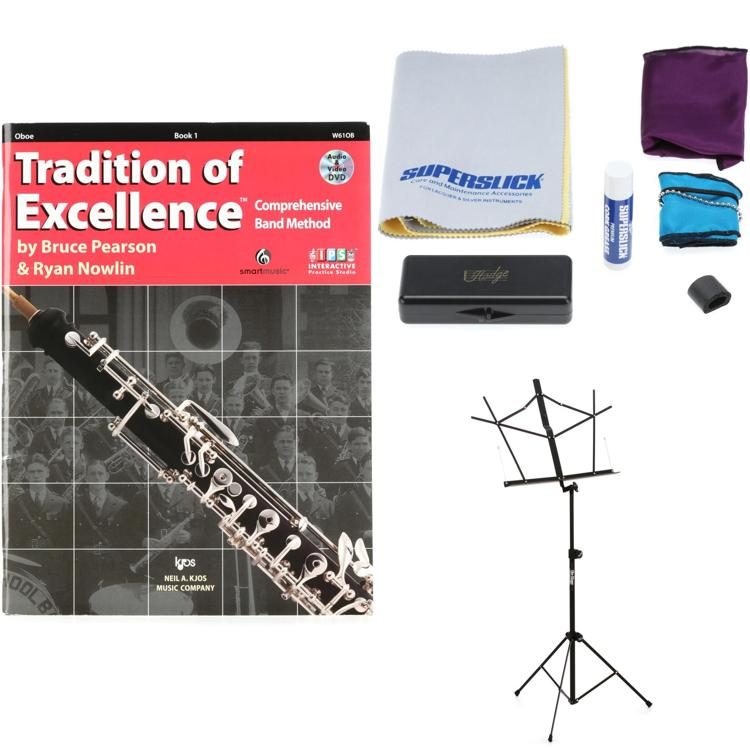 Kjos Tradition of Excellence Book 1 Bundle Oboe Sweetwater
