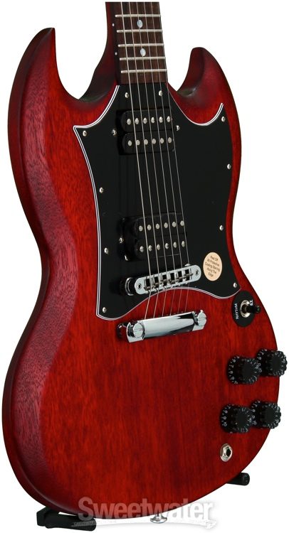 Gibson SG Faded 2016, High Performance - Worn Cherry, Chrome