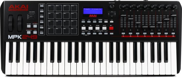 Akai mpk249 Outlet End Series Keyboards controller 