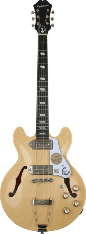 epiphone casino coupe natural