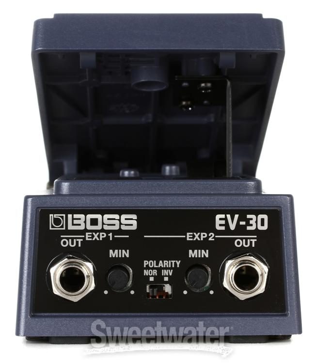 Boss EV-30 Dual Expression Pedal | Sweetwater