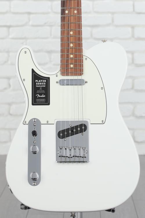 Fender Player Telecaster Left-handed - Polar White with Pau Ferro  Fingerboard