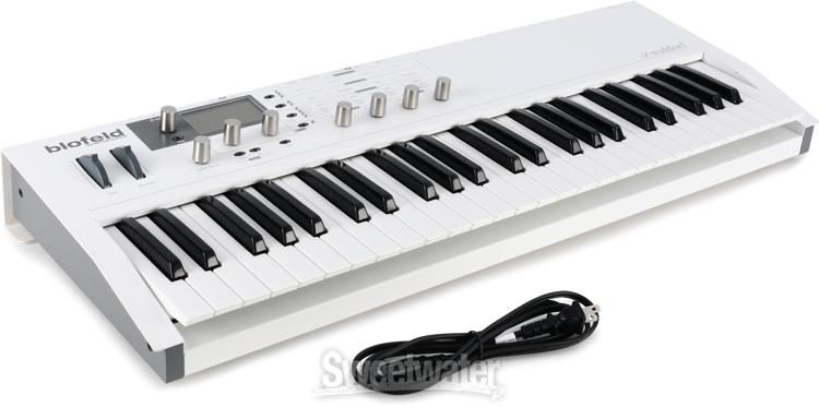Waldorf Blofeld Keyboard Synthesizer - White | Sweetwater